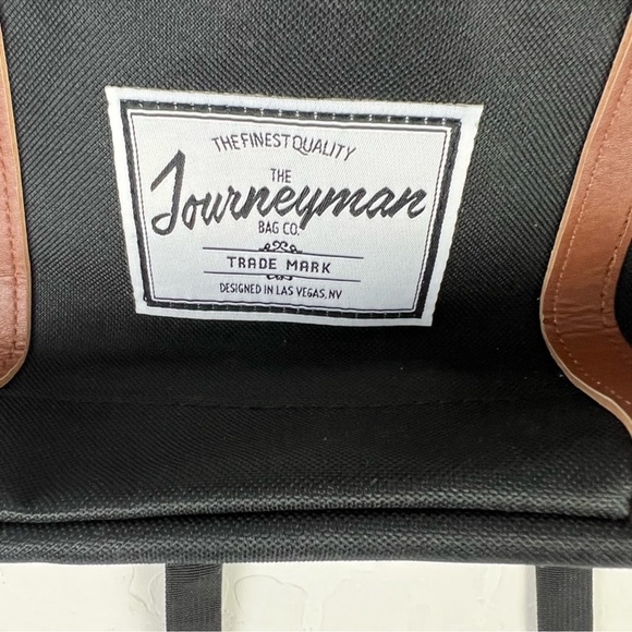 Journeyman Bag Company Las Vegas NV
Backpack NWT Black with white & red - Picture 8 of 15